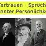 Vertrauen - Sprüche zum Nachdenken